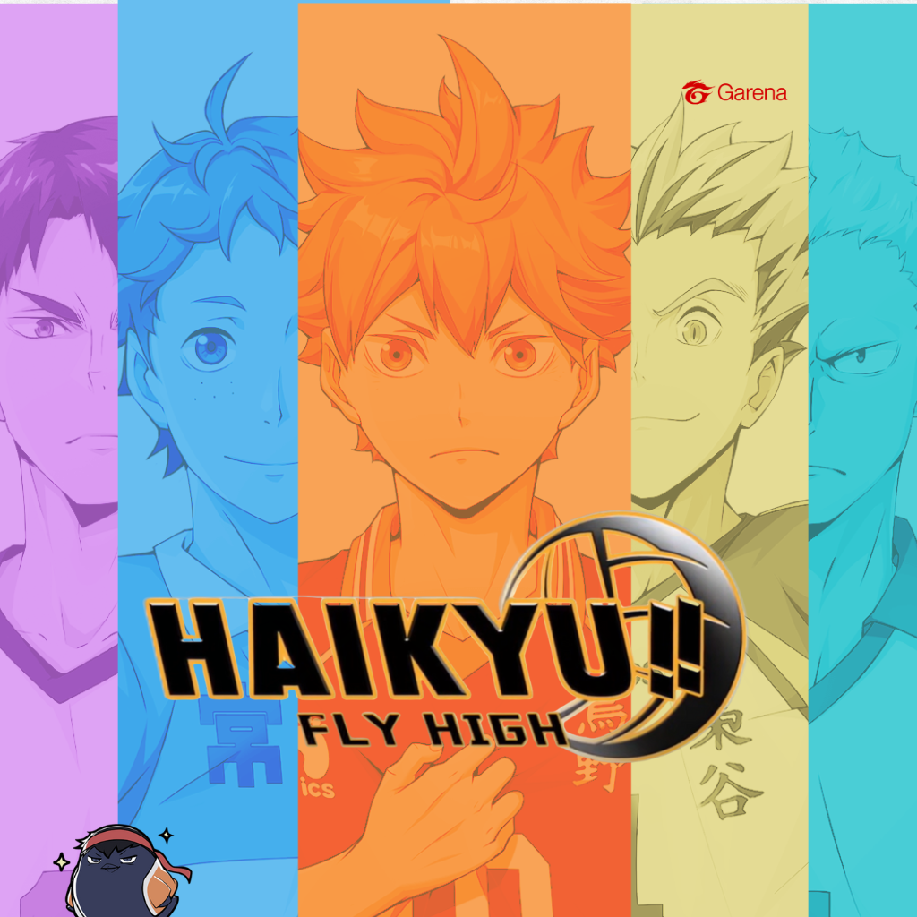 Novo jogo HAIKYU!! FLY HIGH da Garena: a oportunidade que sua loja estava esperando